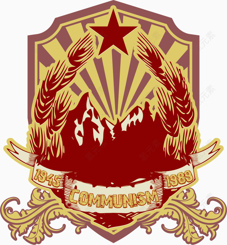 图标矢量素材背景