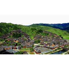 西江苗寨高清全景图