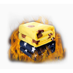 禾世空调毛毯卡通珊瑚绒被