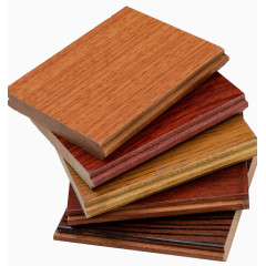 多色实木地板组合旋转堆叠