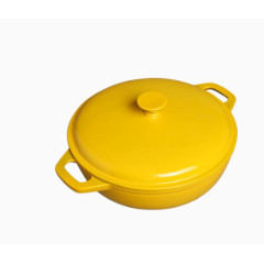 明黄色的汤锅