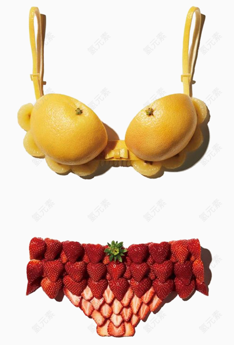 水果比基尼形象