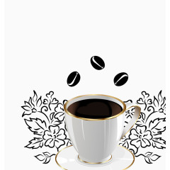 创意咖啡矢量图