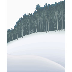 雪天雪景冬季温暖冬素材