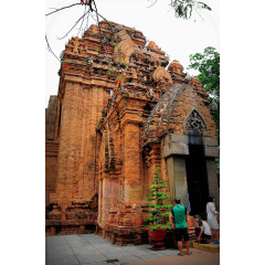 芽庄婆那加占婆塔特写