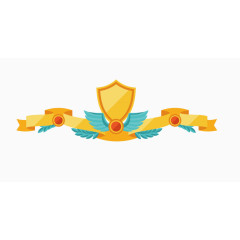 矢量奖牌星星奖牌