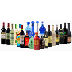 各类酒的集合