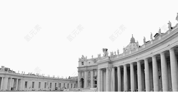 绘画建筑设计图案