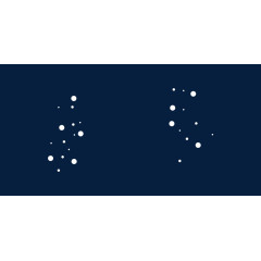 不规则漂浮雪花