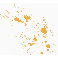 黄色喷墨矢量图