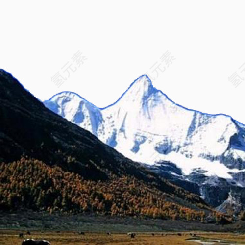 雪山山峰