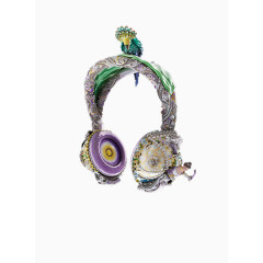 奢华的耳机创意设计