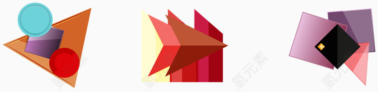 形状合集叠加矢量