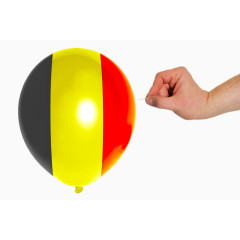 创意用针戳气球