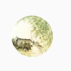 家乡儿时风景艺术图片