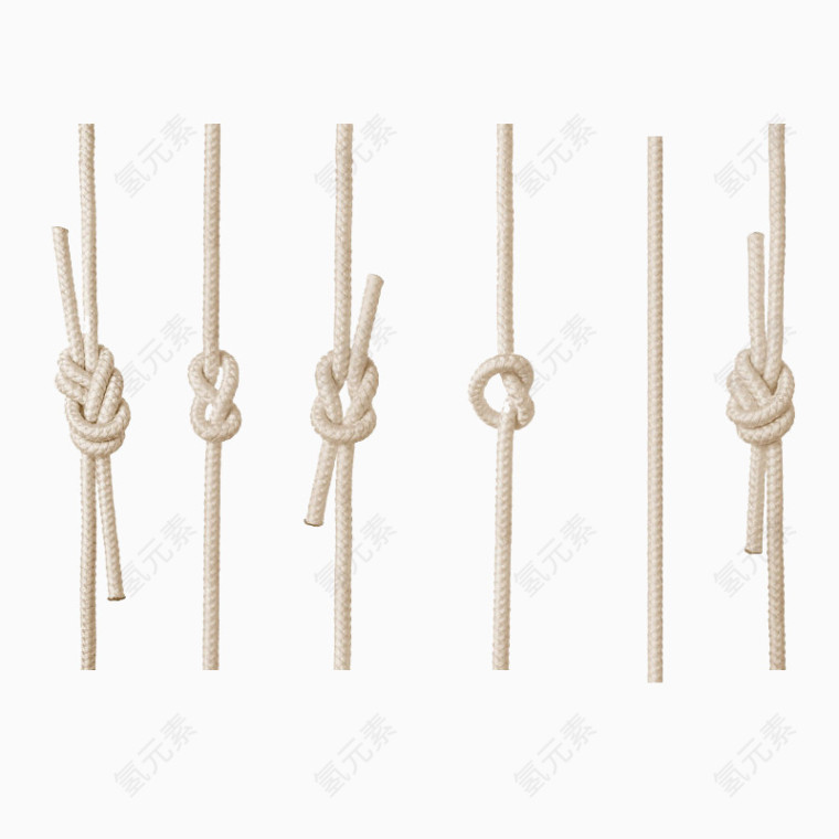 白色塑料麻绳