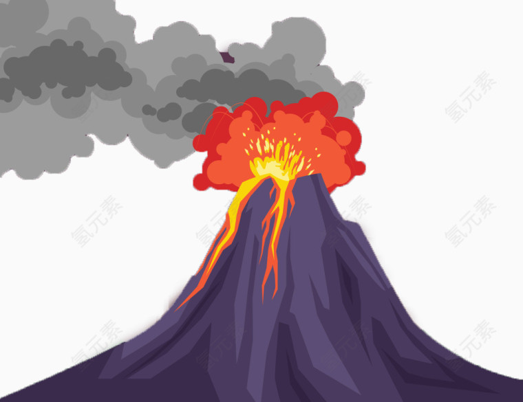 火山爆发