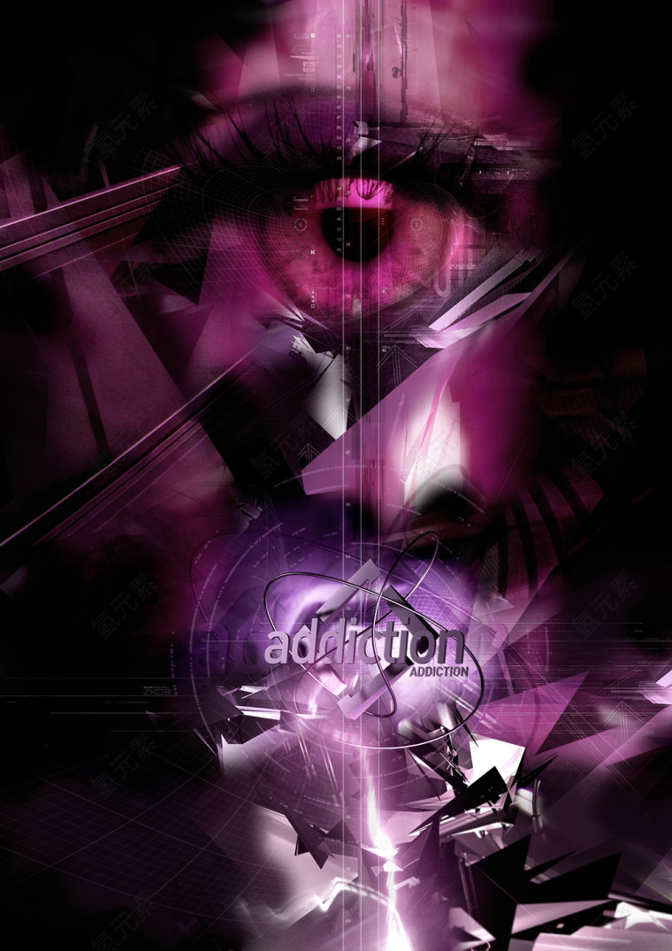 时尚科技未来感的背景图