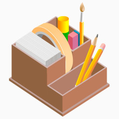 书架子矢量图素材