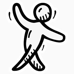 简笔画舞蹈人物