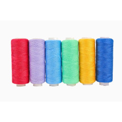 彩色细纱线