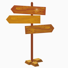 矢量公告指示牌子