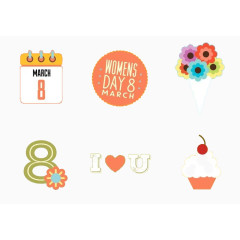 三月八号妇女节蛋糕