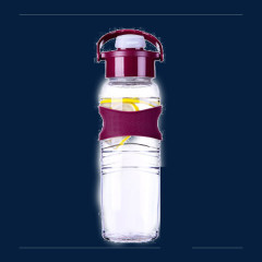 玻璃水杯便携车载防漏杯手提带