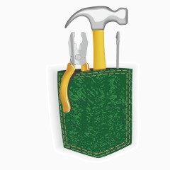 矢量维修工具袋