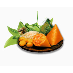 美味可口板栗肉粽