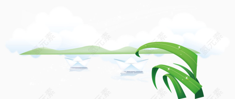 春季绿色背景迎春素材