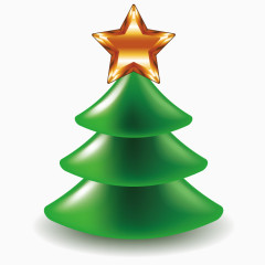 矢量圣诞节小树