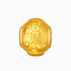 周大福智慧黄金转运珠