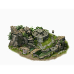 中国风游戏场景建筑