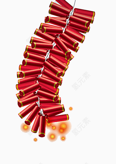 鞭炮 春节 矢量