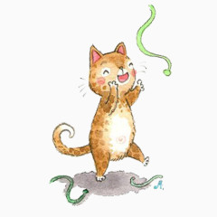 猫咪的生日图片素材