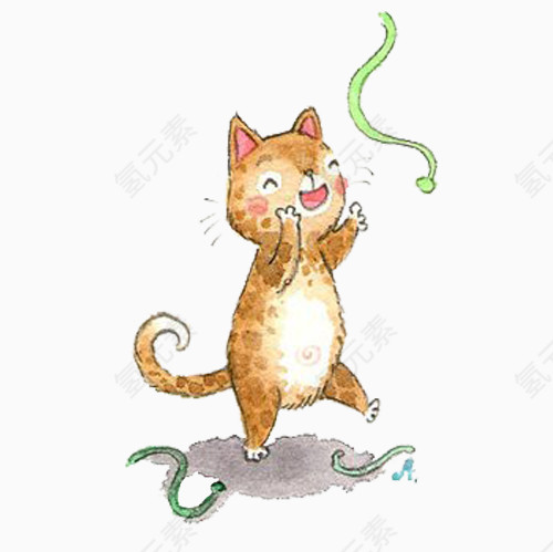 猫咪的生日图片素材