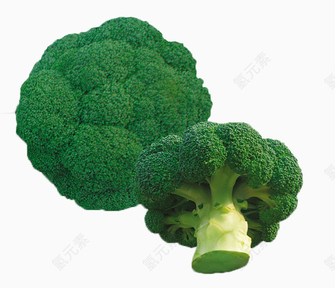 新鲜健康的西兰花