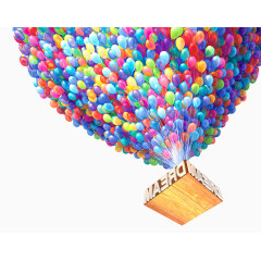 飞起来的热气球