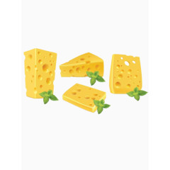 奶酪矢量图