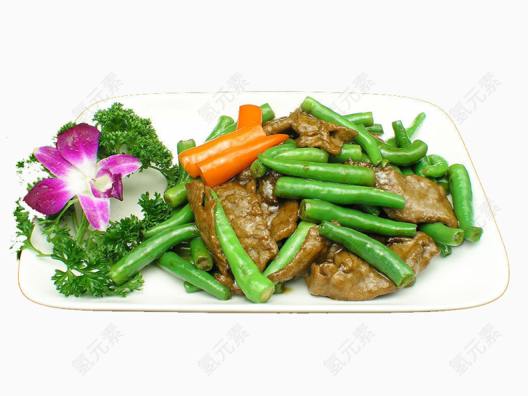 杭椒炒牛柳
