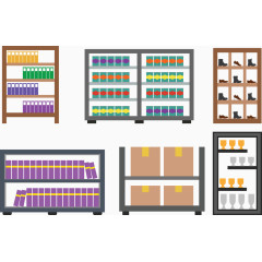 搁置架家具设计室内