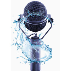 金属质感麦克风