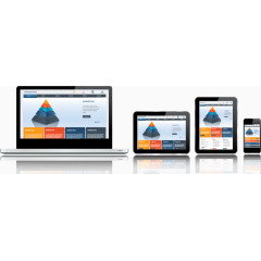 智能手机平板电脑APP展示