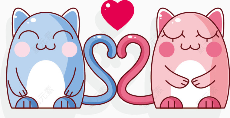 情侣幸福 礼物元素素材