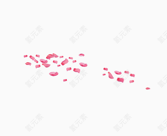 粉色花瓣