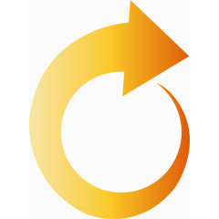 矢量金色箭头素材