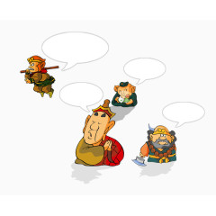 卡通西游记师徒四人对话