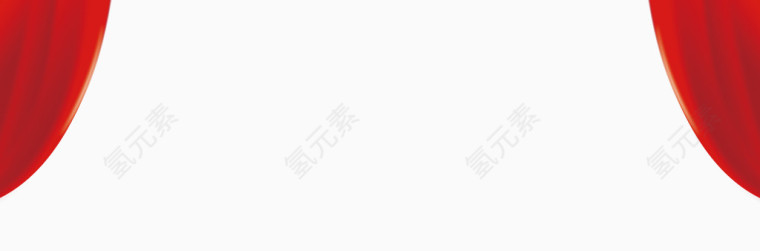 创意红色幕布