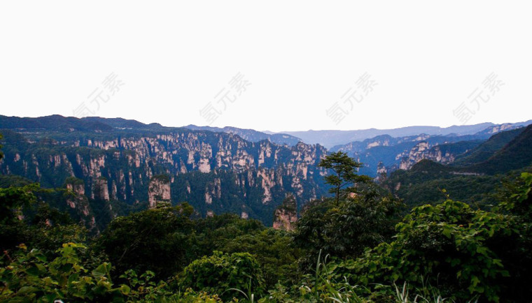 张家界天子山风景写真